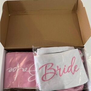 Bride & Babe fanny pack set - 5 total